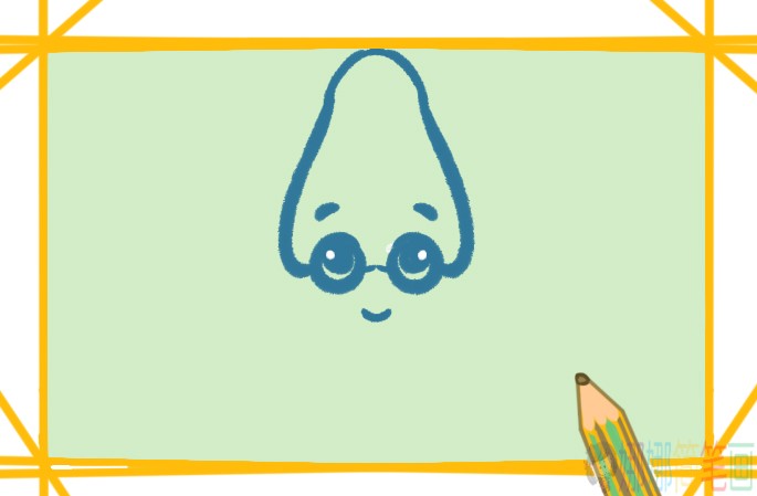 墨鱼简笔画绘画教程-3