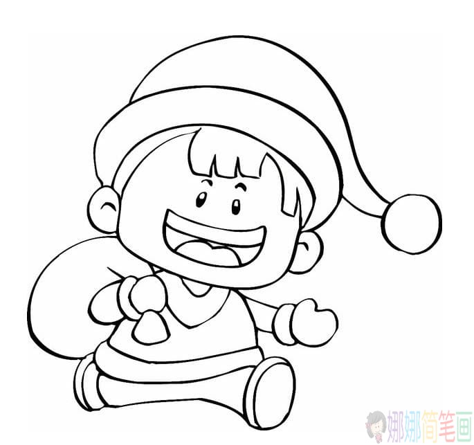 各种简单的幼儿人物简笔画图片-1