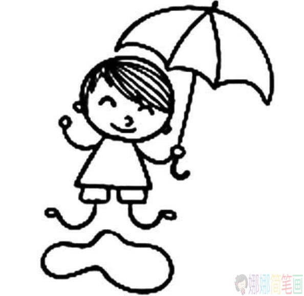 各种简单的幼儿人物简笔画图片-2