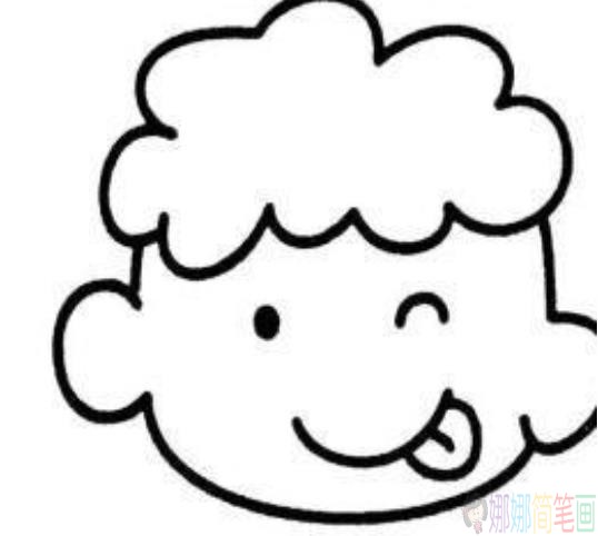 各种简单的幼儿人物简笔画图片-3