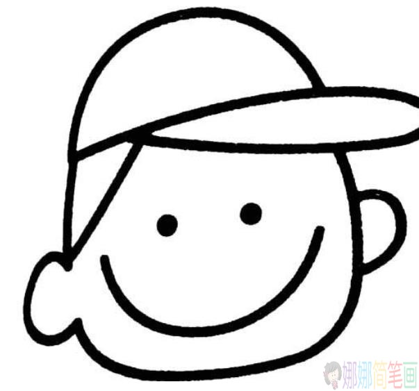 各种简单的幼儿人物简笔画图片-7