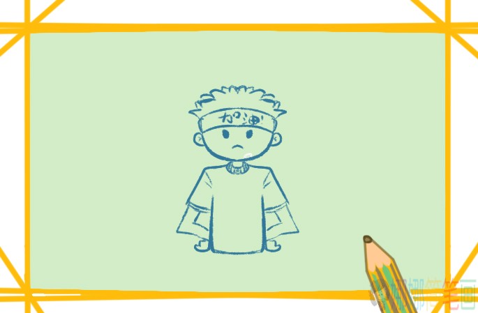 运动会人物简笔画-4