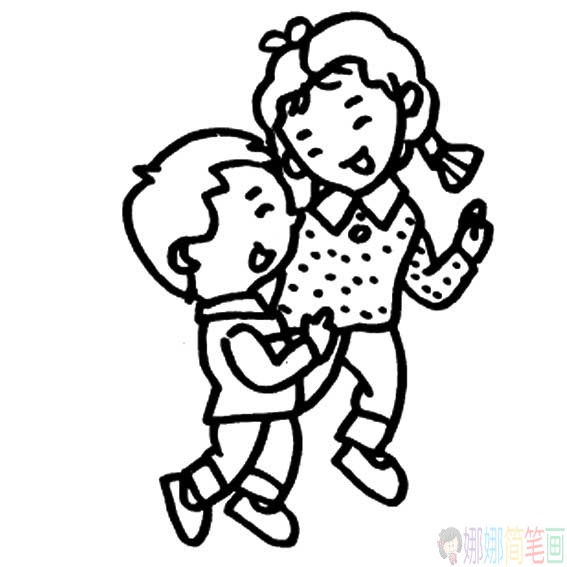 人物简笔画图片大全-1