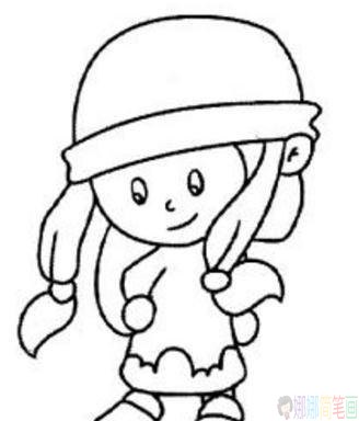 幼儿人物简笔画组图大全-3