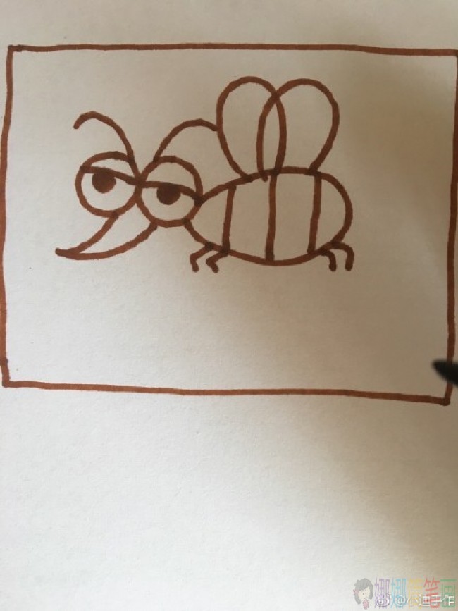 讨人厌的蚊子简笔画-7