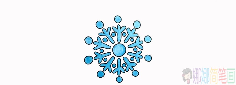 雪花简笔画图片大全-1