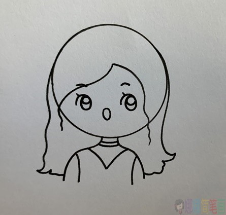 音乐老师简笔画,老师少儿简笔画画法-7