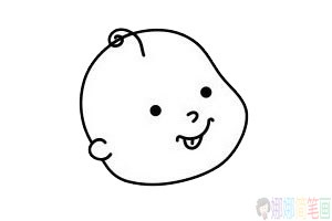 婴儿简笔画画法-4