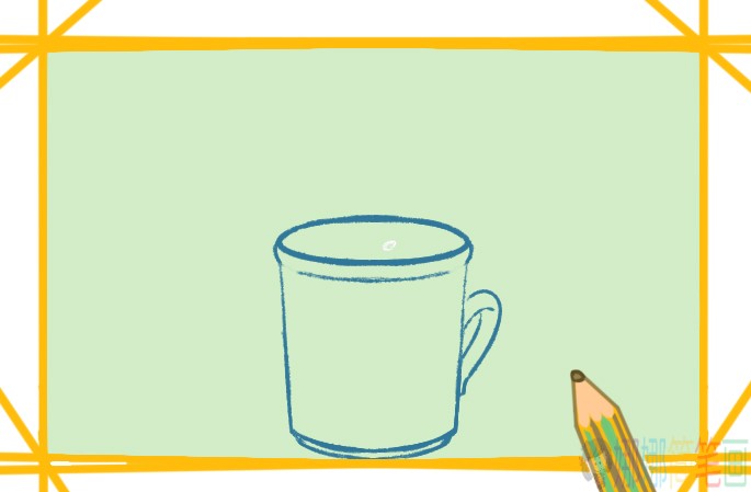茶杯简笔画,生活物品简笔画-4
