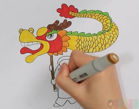 有年味的简笔画教程-4