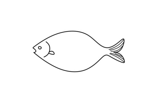清蒸鱼简笔画-2