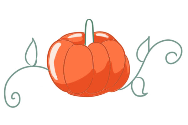 南瓜简笔画-3