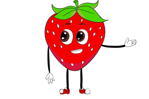 草莓简笔画-7