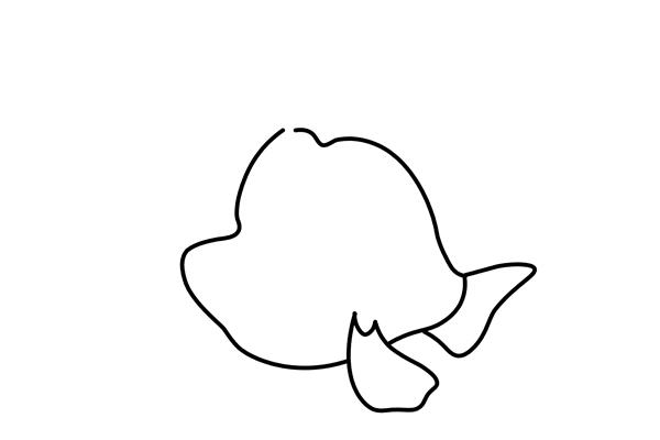 比目鱼简笔画-1