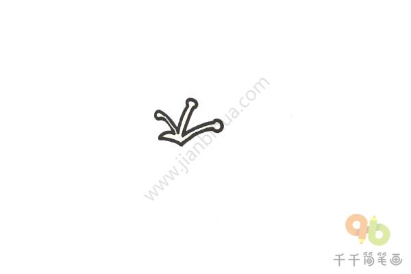 桃花简笔画_教你画-1