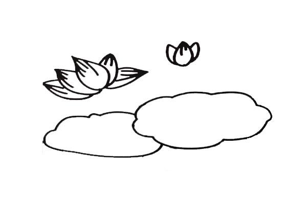 荷花简笔画-8