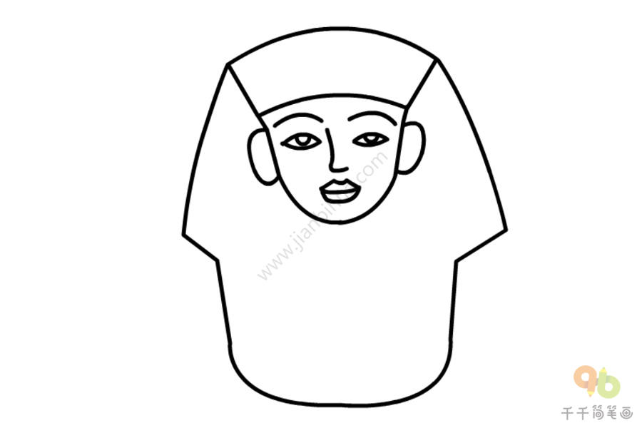 埃及法老简笔画-2