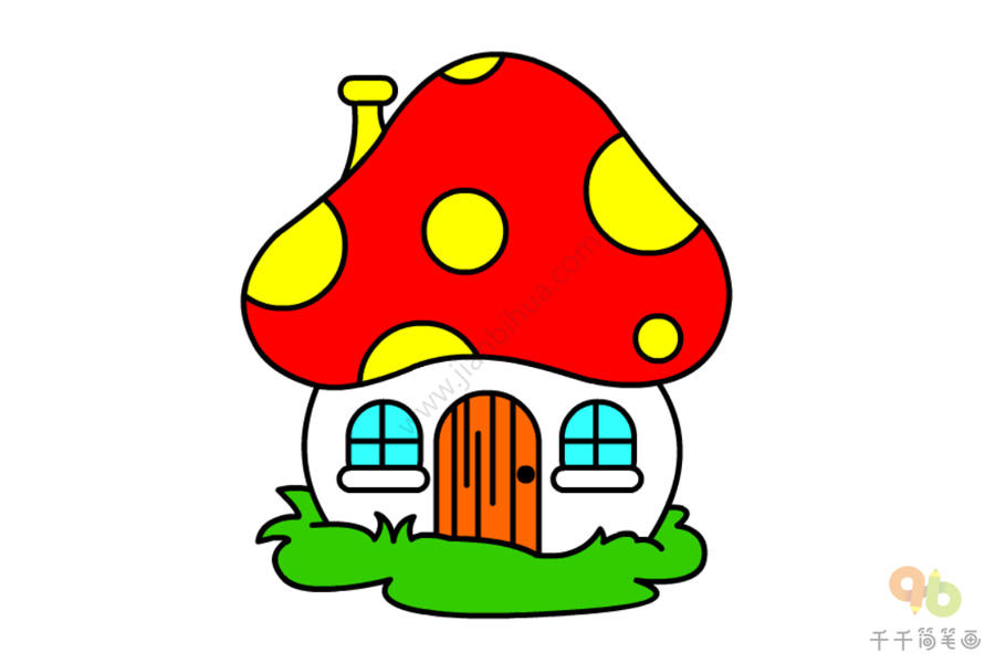 房子简笔画图片教程-5