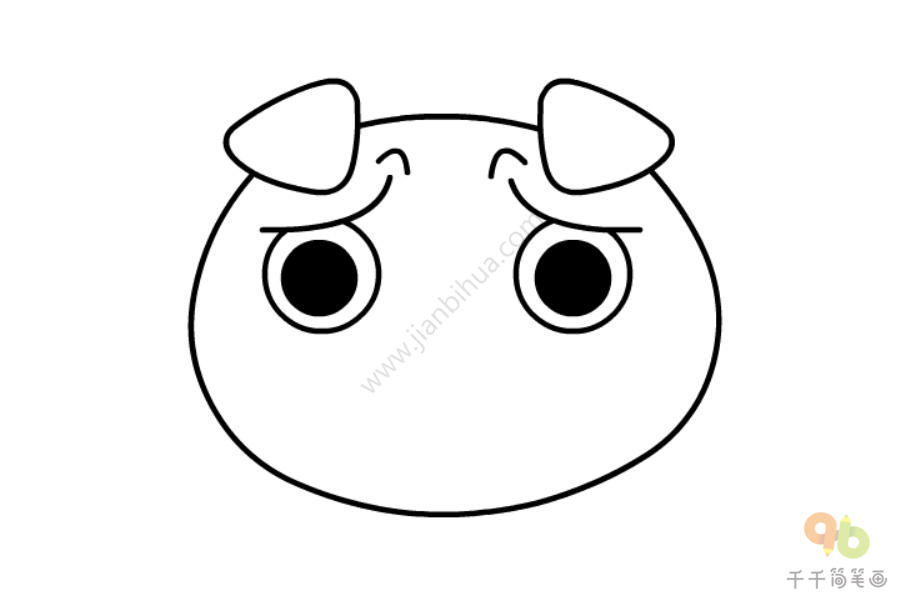 哈巴狗简笔画-3