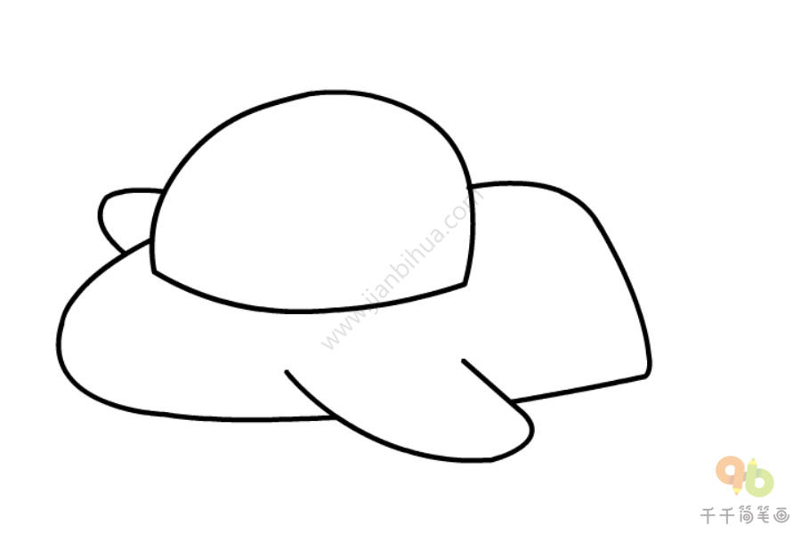 宇宙飞船简笔画-2