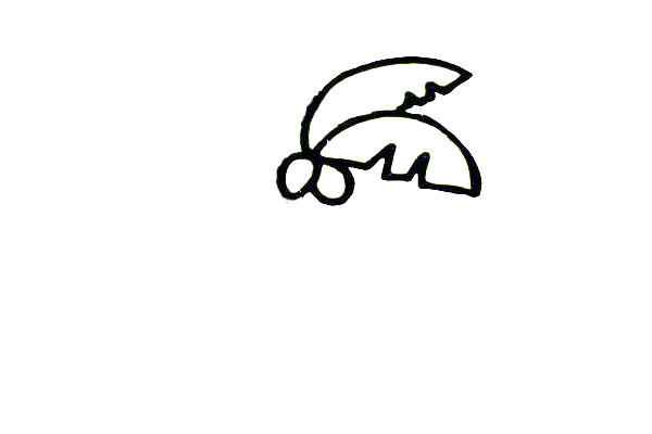 椰子树简笔画-1