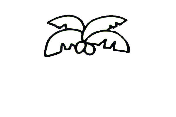 椰子树简笔画-2