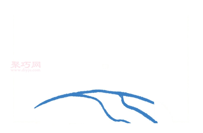 山水风景画法步骤_一起来学山水风景简笔画-2