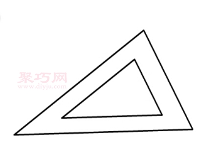 如何画三角尺最简单_一步一步教你画三角尺简笔画-3