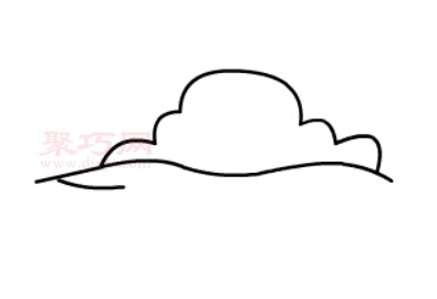 怎么画海岸简单又漂亮_来看海岸简笔画画法-3