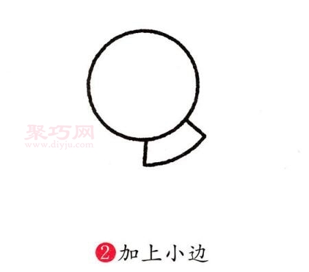 6步画棒棒糖画法_来学棒棒糖简笔画-3