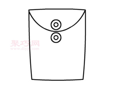 档案袋简笔画教程_小聚教你画档案袋-4