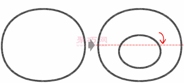熊本熊的画法步骤_教你怎么画熊本熊简笔画-2