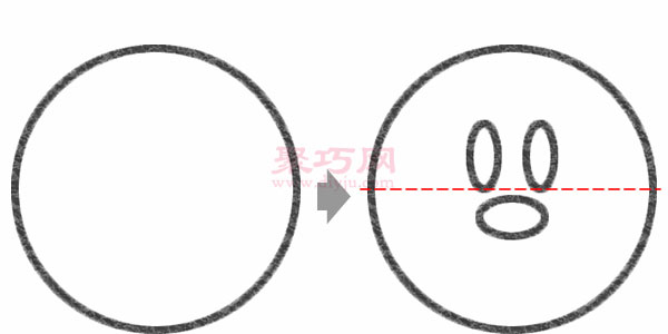 米老鼠米妮的画法步骤_教你怎么画米妮简笔画-2