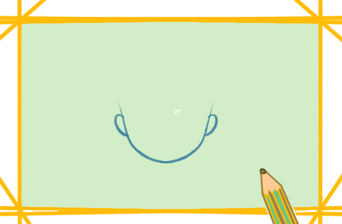 可爱的老年人简笔画-1