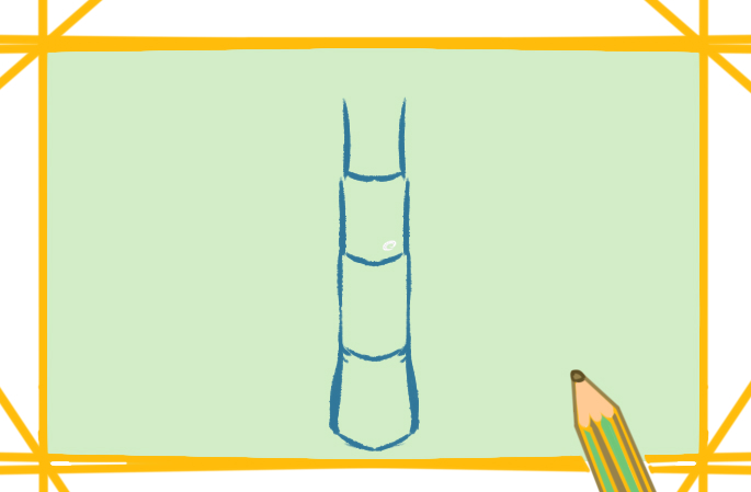 怎么画文雅的竹子-1