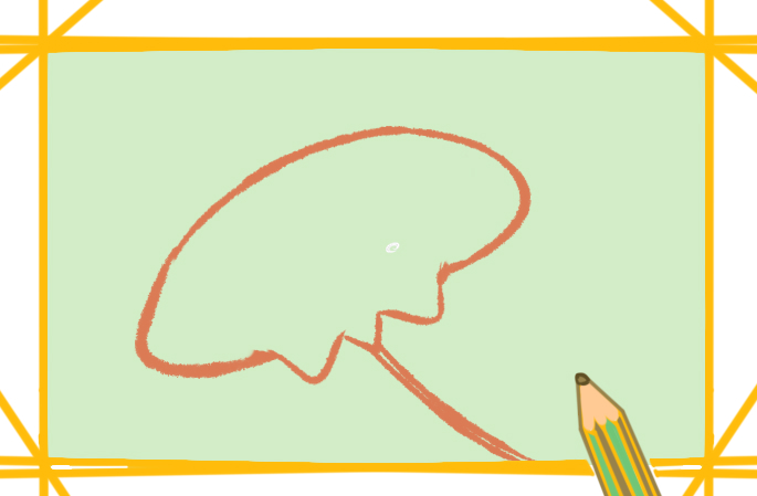 可怕的魔鬼鱼简笔画-2