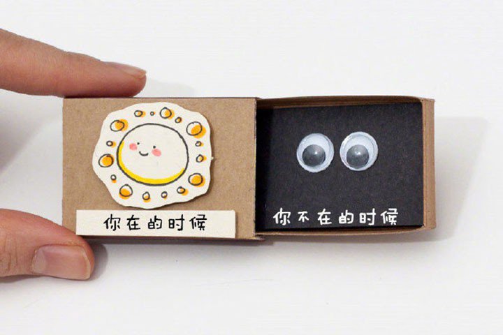火柴盒里的小浪漫情人节创意图片-4