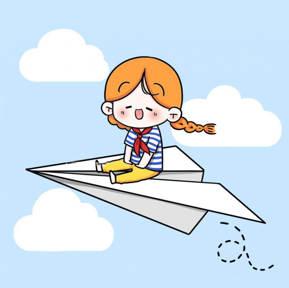 9张漂亮的儿童节主题简笔画-5