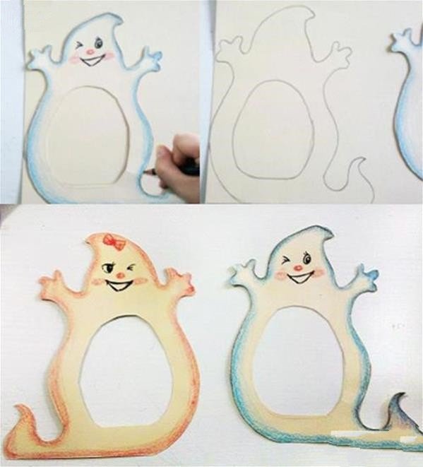 万圣节灯笼手工制作-3