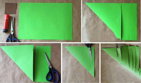 幼儿创意圣诞树手工制作-2