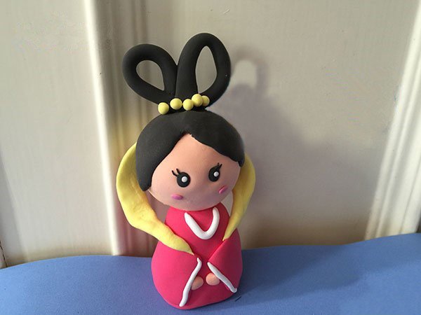 中秋节橡皮泥手工制作-11