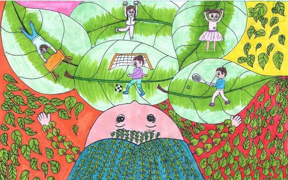 植树节创意绘画大全-1