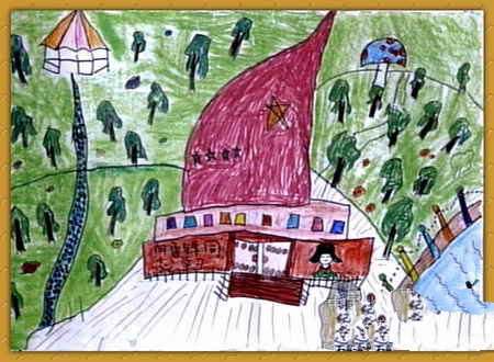 学雷锋儿童画-1