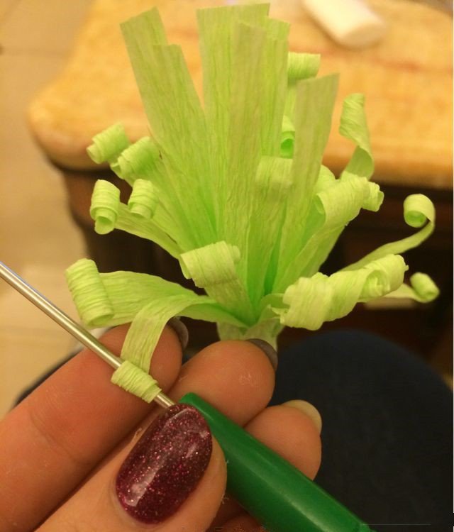 重阳节纸菊花手工制作-10