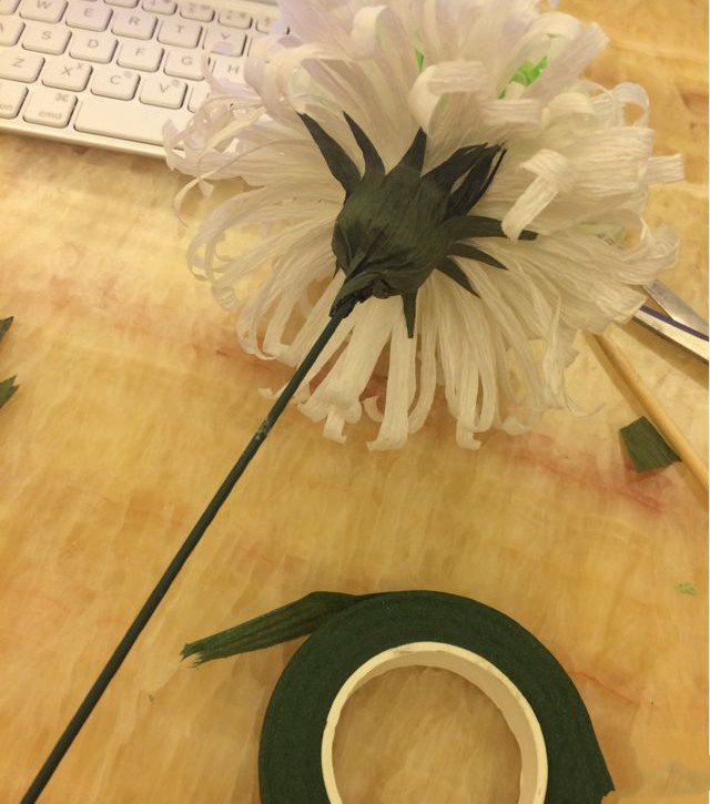 重阳节纸菊花手工制作-19
