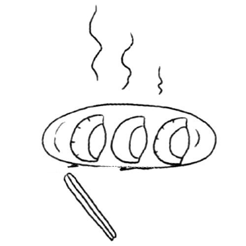 春节的节日元素_饺子-4