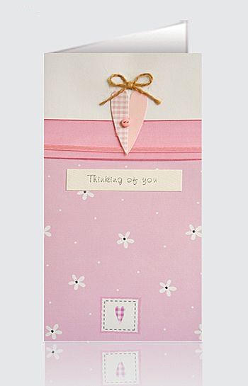 手工制作元旦贺卡:干花贺卡DIY作品欣赏-6