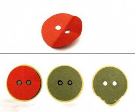 新年贺卡制作：DIY纽扣贺卡制作!-4