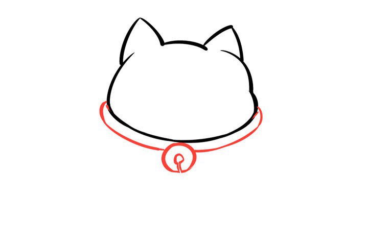 招财猫怎么画-4