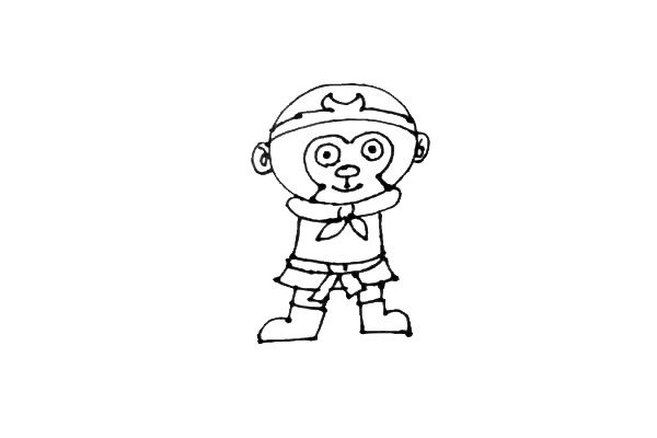 学画齐天大圣孙悟空-7